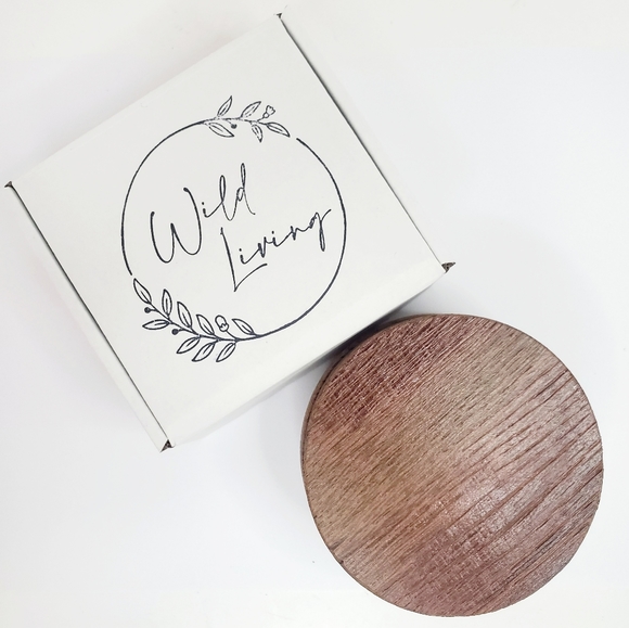 Oak Wine Wood Coasters Set of 4 - Picture 3 of 8